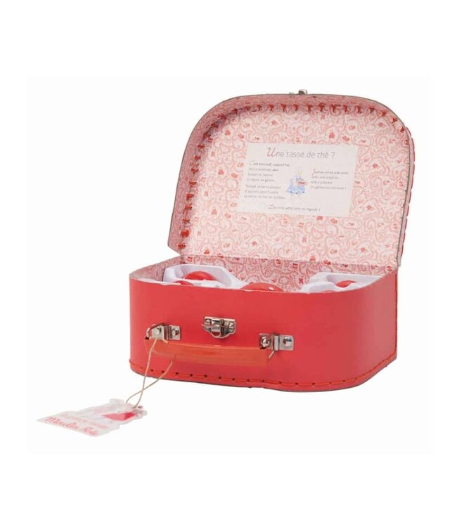 Suitcase Tea Party Ceramic Set the Big Family