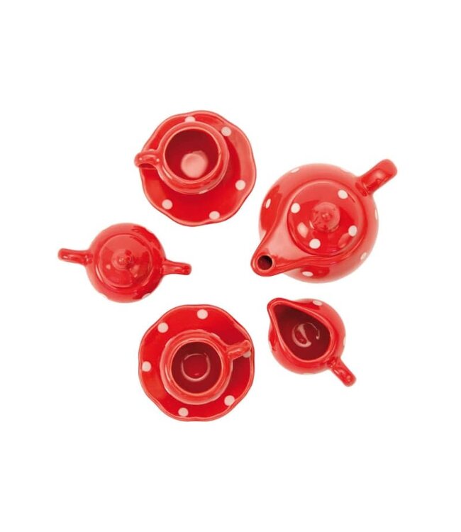 Suitcase Tea Party Ceramic Set the Big Family