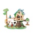 Wooden Tree House the Big Family