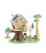 Wooden Tree House the Big Family