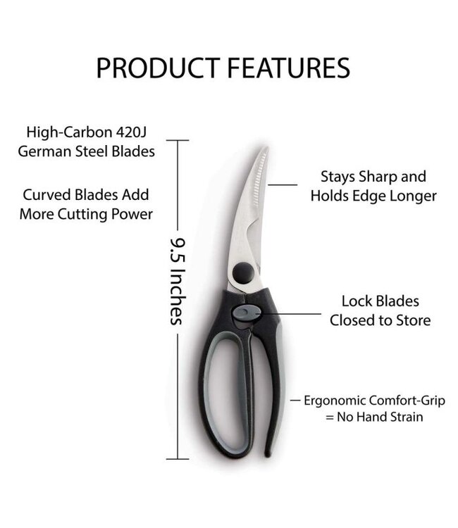 HIC Harold Import Company Roasting Poultry Shears