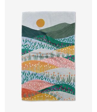Geometry Tea Towels - Sunrise Mountains