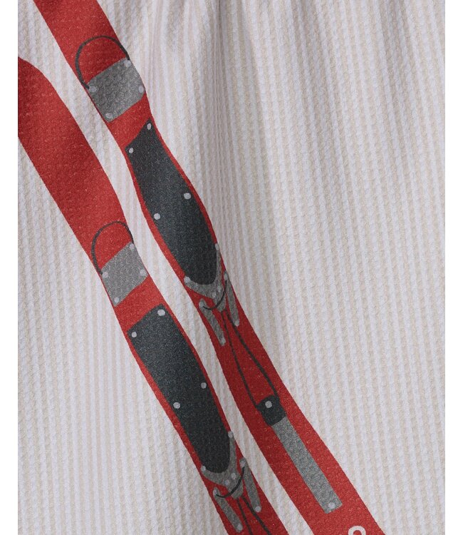 Geometry Tea Towel - Snowcap
