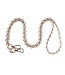Pom Pom London Strap - Gold Chain Silver Weave