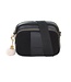 Pom Pom London The Original Suede & Leather Bag - Black