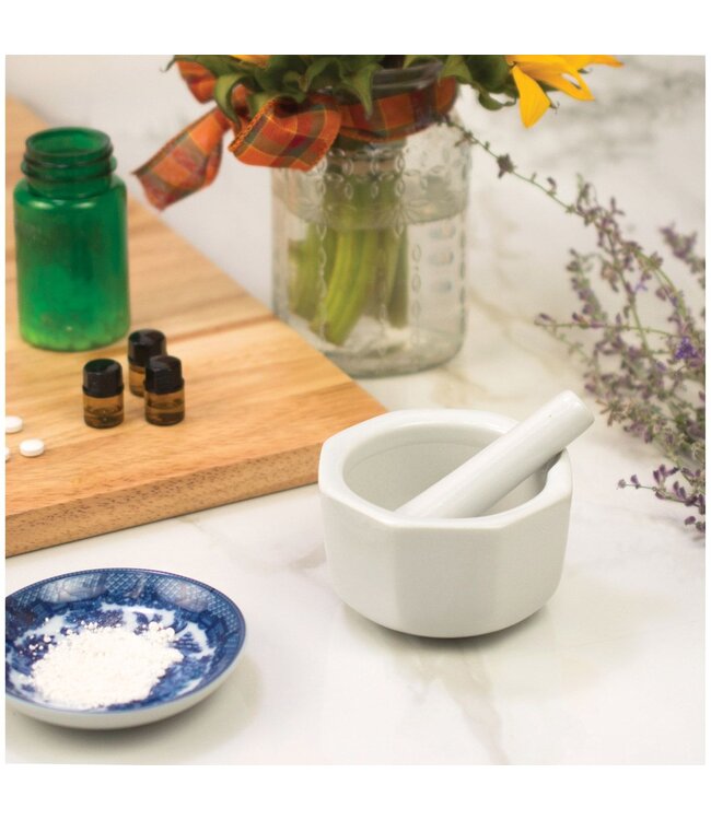 HIC Harold Import Company Octagonal Mortar & Pestle