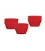 HIC Harold Import Company Mrs. Anderson's Baking Silicone Muffin Cups Red, Set of 12