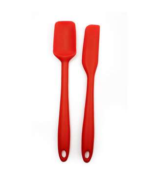 RSVP Ela's Mini Spatula Set - Red