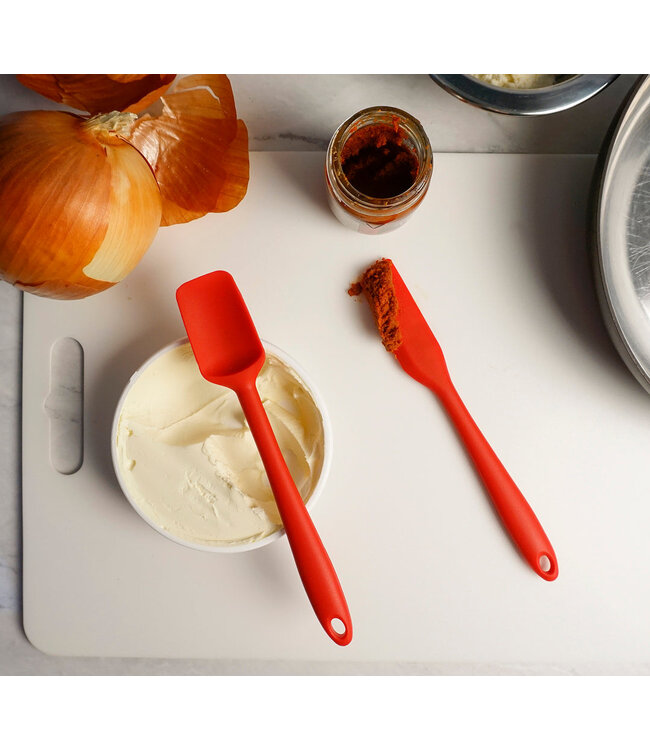 RSVP Ela's Mini Spatula Set - Red