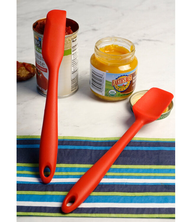 RSVP Ela's Mini Spatula Set - Red