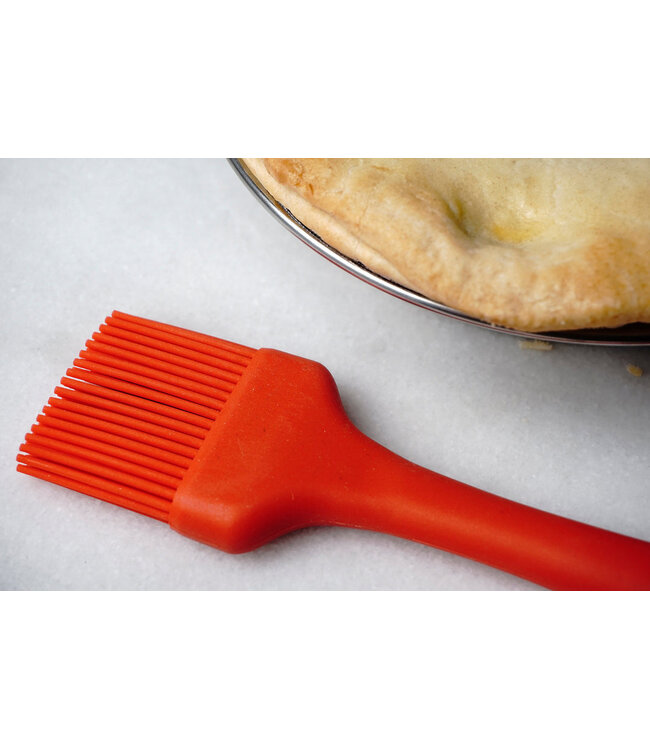 RSVP Ela's Silicone Basting Brush - Red