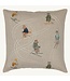 Coral & Tusk Pillow - Downhill Skiers