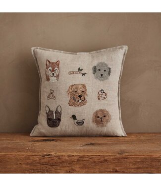 Coral & Tusk Pillow - Charming Canine