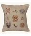 Coral & Tusk Pillow - Charming Canine
