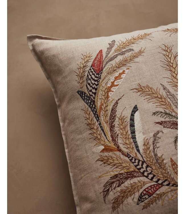 Coral & Tusk Pillow - Wheat Harvest