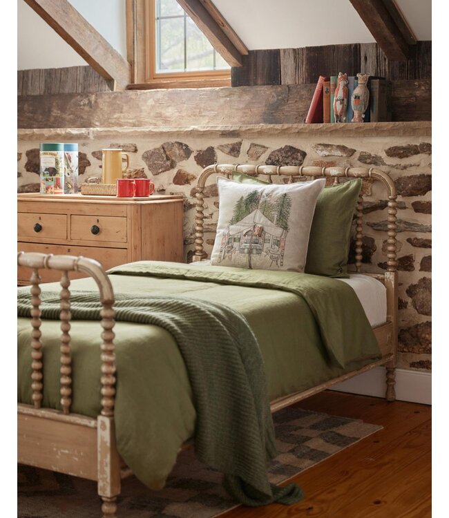 Coral & Tusk Pillow - Camper Fox