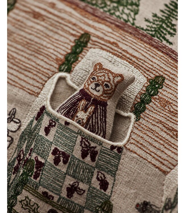 Coral & Tusk Pocket Pillow - Three Little Bears
