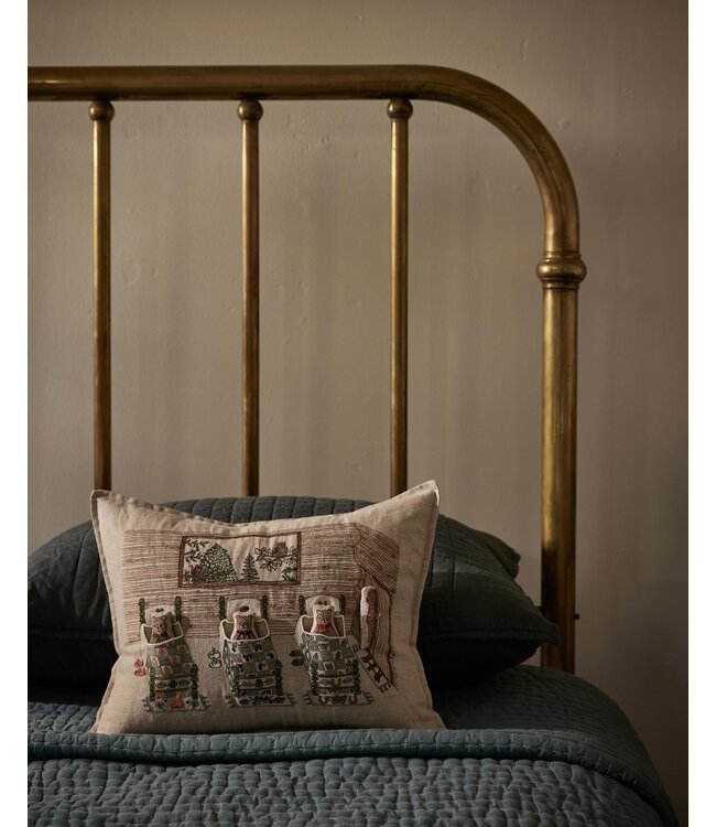 Coral & Tusk Pocket Pillow - Three Little Bears