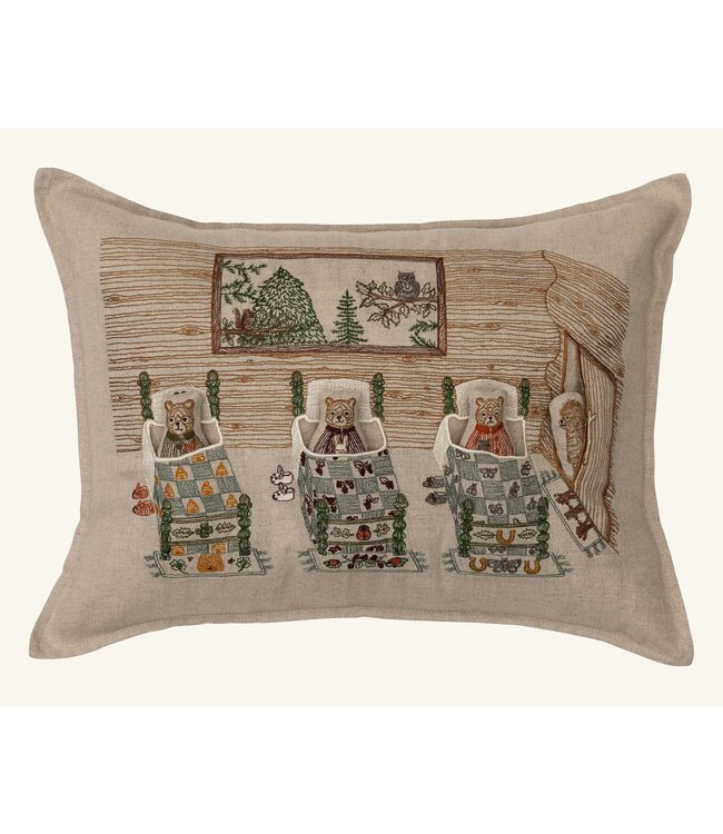 Coral & Tusk Pocket Pillow - Three Little Bears