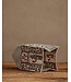 Coral & Tusk Tissue Box Cover - Home Is Where the Heart Is