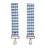 Pom Pom London Blue & Purple Straps