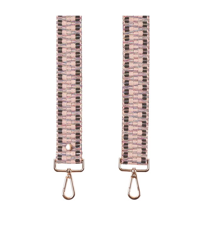 Pom Pom London Tan & Brown Straps