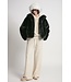 Common Knit Sacha Fur Jacket - Black