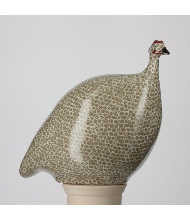 Les Ceramiques De Lussan Speckled Guinea Fowl - Small