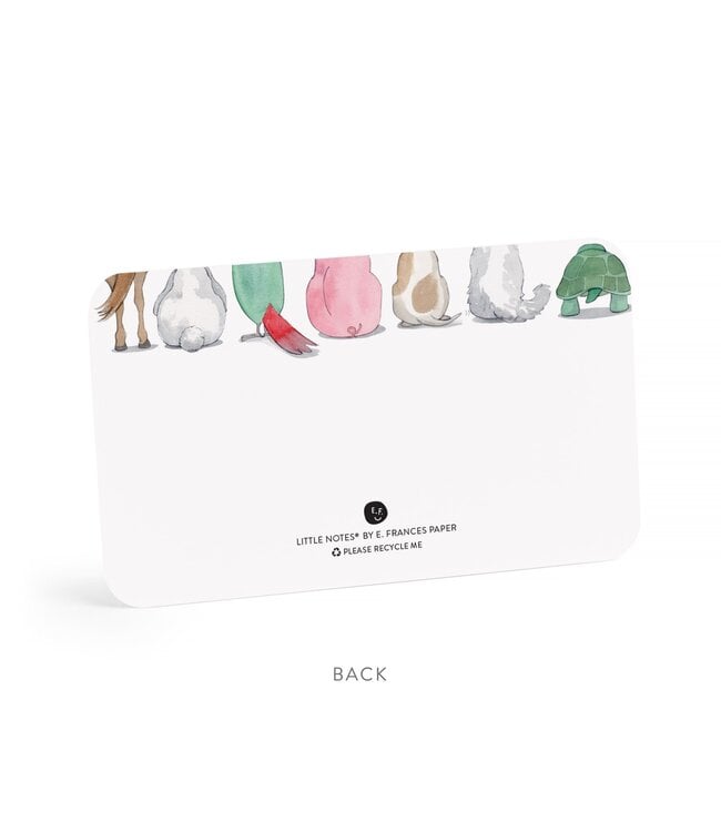 E. Frances Little Notes - Animals & Nature