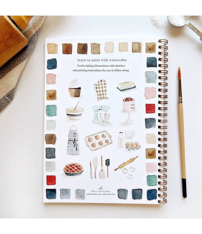 Baking Watercolor Workbook