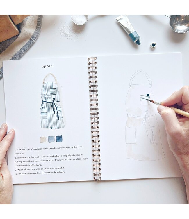 Baking Watercolor Workbook