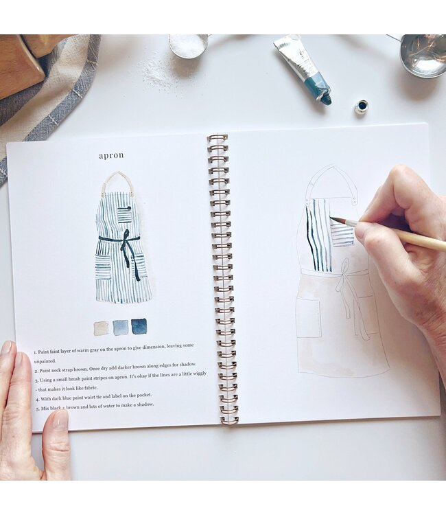 Baking Watercolor Workbook