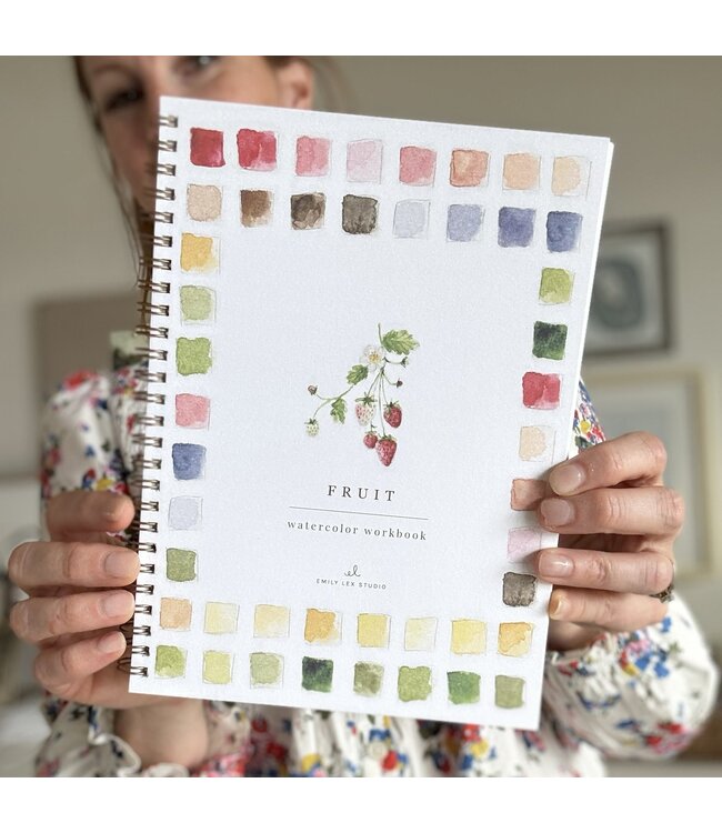 Fruit Watercolor Workbook