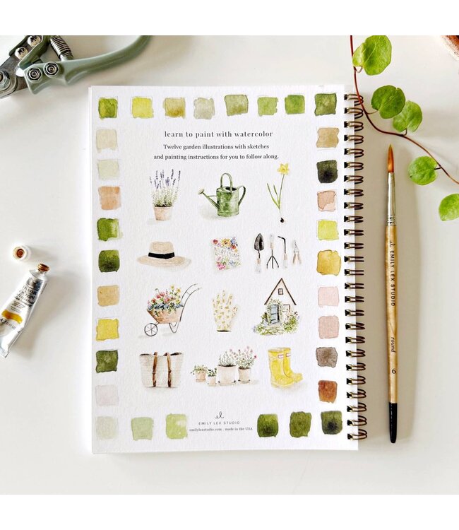 Garden Watercolor Workbook