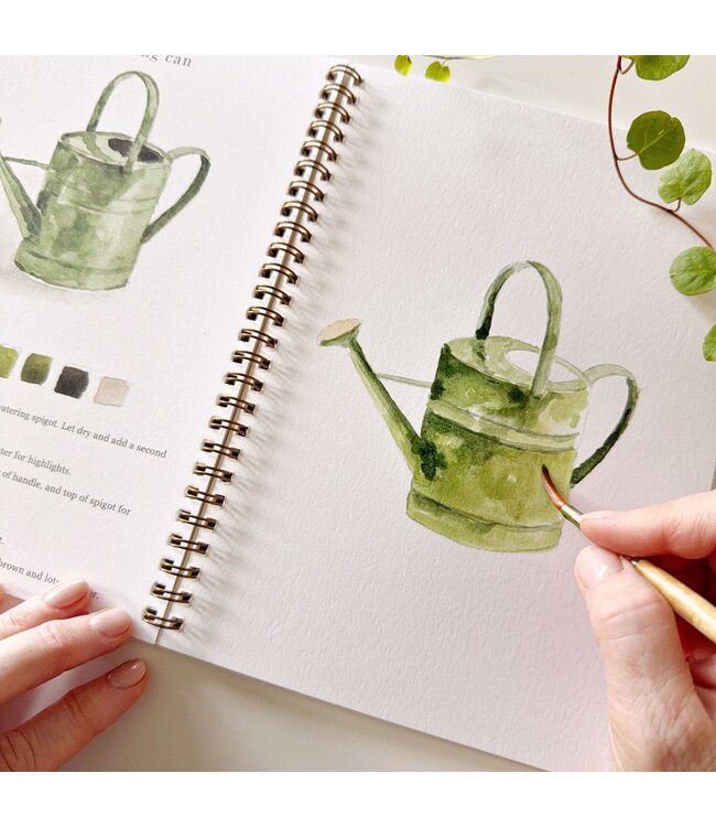Garden Watercolor Workbook