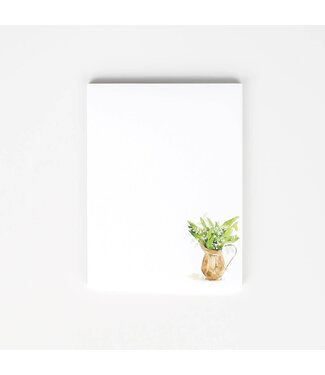 Lily of the Valley Everyday Notepad