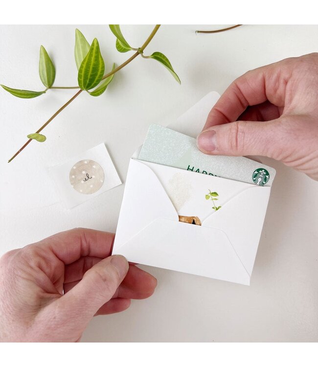 Pink Cake Mini Notecard