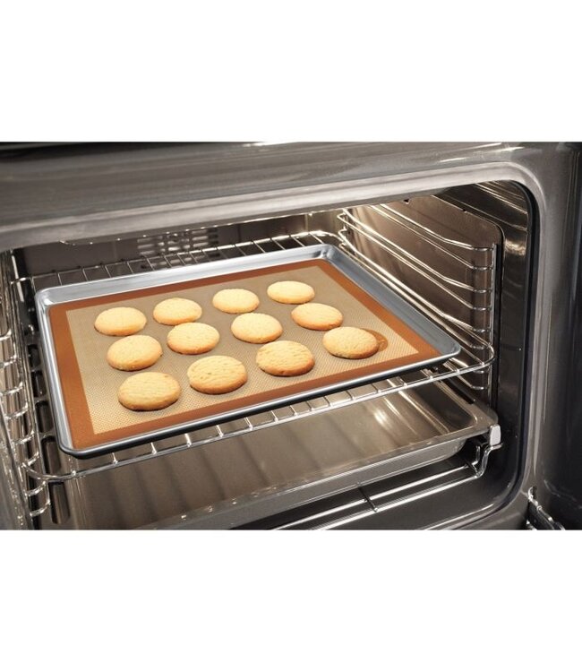 HIC Harold Import Company Mrs. Anderson's Baking Silicone Half-Size Baking Mat & Sheet Set