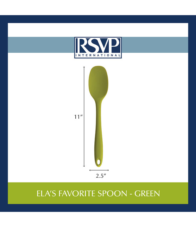 RSVP Ela's Spoon - Green
