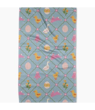 Geometry Tea Towel - Easter Critters