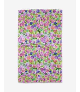 Geometry Tea Towel - Spring Clovers