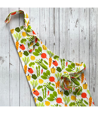 Mahogany Market Veggies Apron