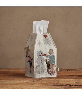 Coral & Tusk Tissue Box Covers