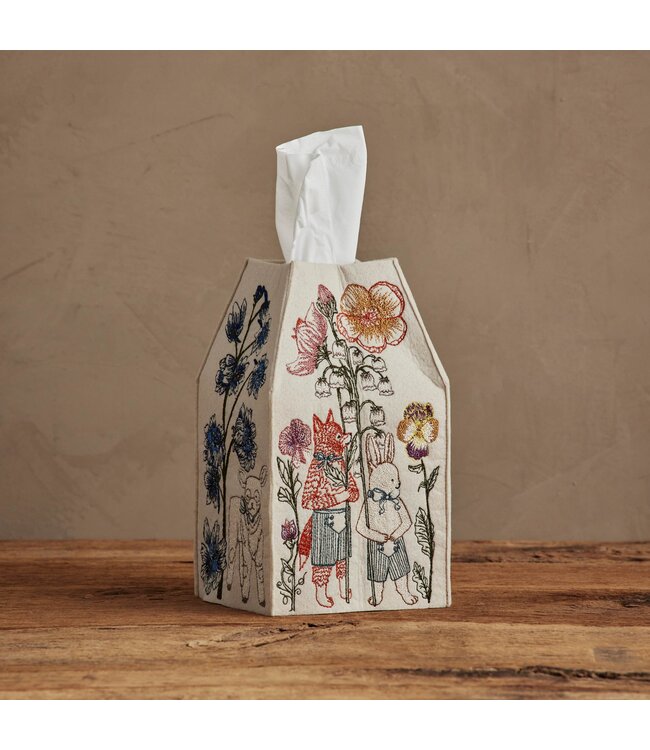 Coral & Tusk Tissue Box Covers