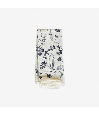 Navy Wildflowers Napkins / Set of 4