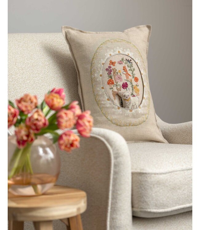 Coral & Tusk Pillow Cover + Insert - Sugar Egg Pocket