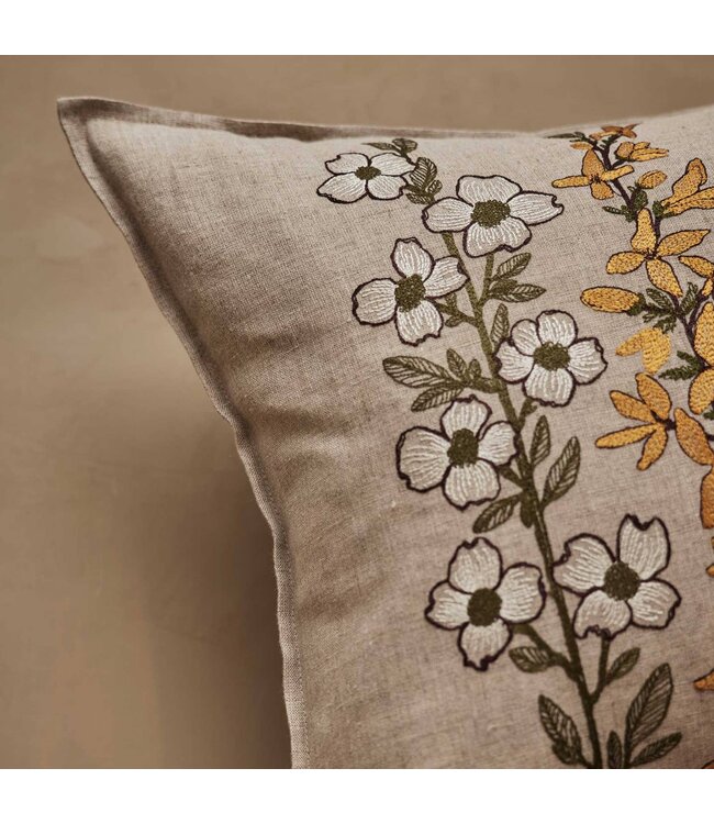 Coral & Tusk Pillow Cover + Insert - Spring Stems