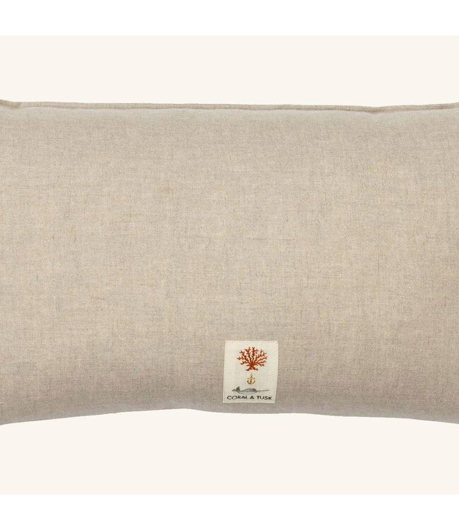 Coral & Tusk Pillow Cover + Insert - Spring Stems