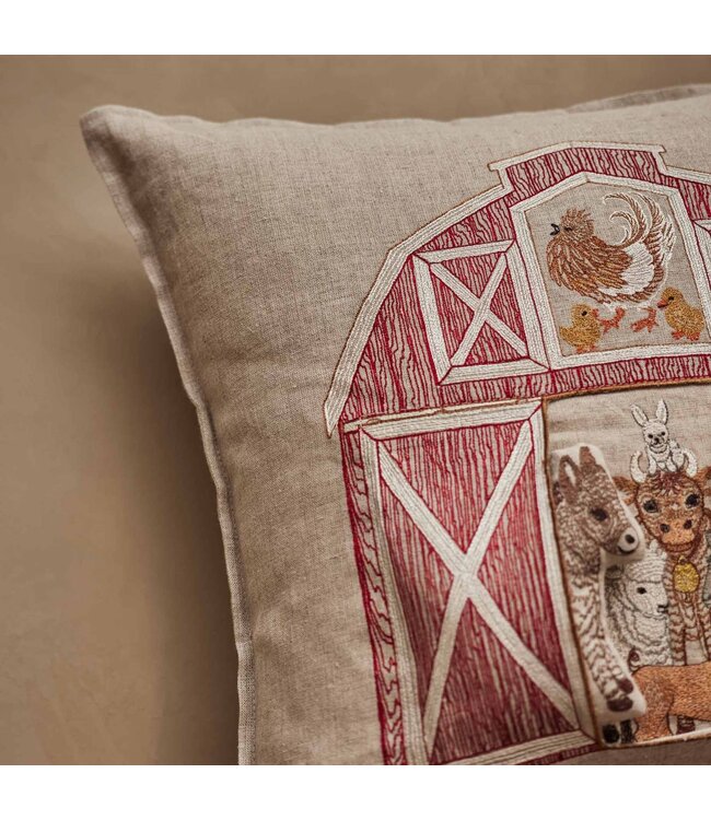 Coral & Tusk Pillow Cover + Insert - Red Barn Pocket