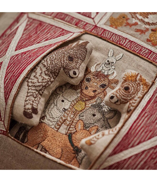 Coral & Tusk Pillow Cover + Insert - Red Barn Pocket